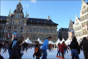 Ice Rink Place Antwerp drying solution