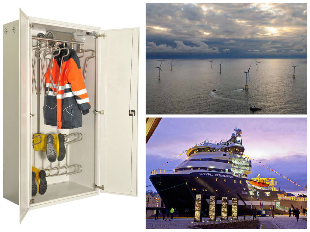 Siem Offshore Contractors Olympic Commander drying system