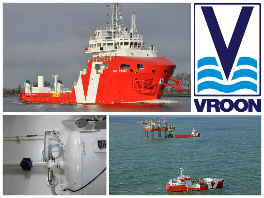 Vroon Offshore Services VOS Sweet Merus rings