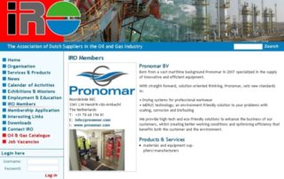 Pronomar Becomes Member of the IRO
