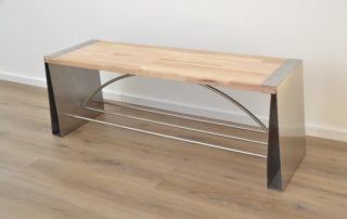 professional design stainless steel bench