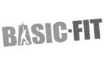 Picture of Basic-fit logo, client of pronomar